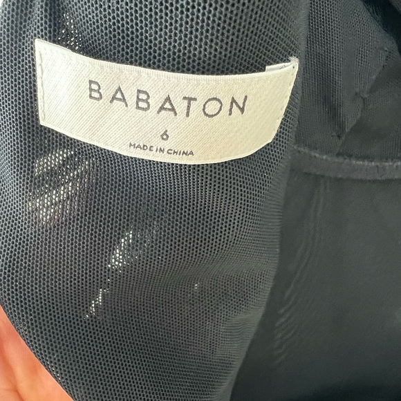 Babaton Romantic Mob Wife  Black dress size 6 - Picture 11 of 12